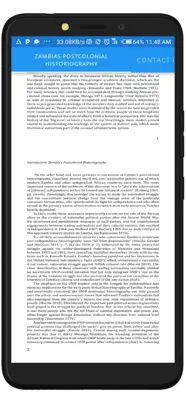 Zambias Postcolonial Historiography android App screenshot 4